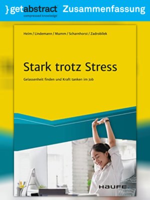 cover image of Stark trotz Stress (Zusammenfassung)
